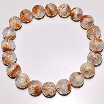 Amazon.co.jp: レッド オレンジセリサイトインクォーツ